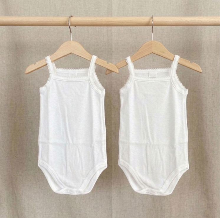 Ellepi (pezzi 2)  Body Neonata Spalla Stretta in 100% Cotone  3624