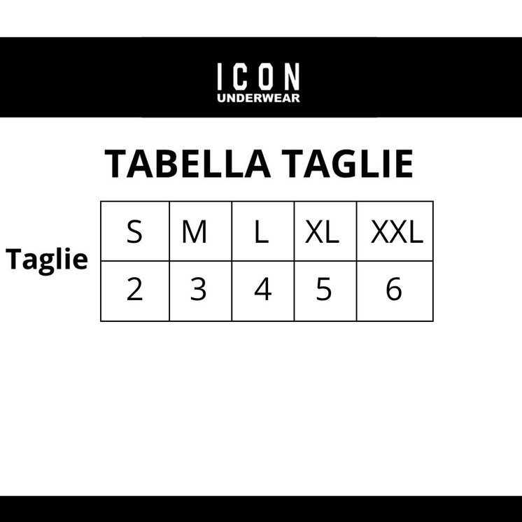 ICON IMU01 Maglia Uomo Mezza Manica Cotone Bielastico con Logo a Contrasto
