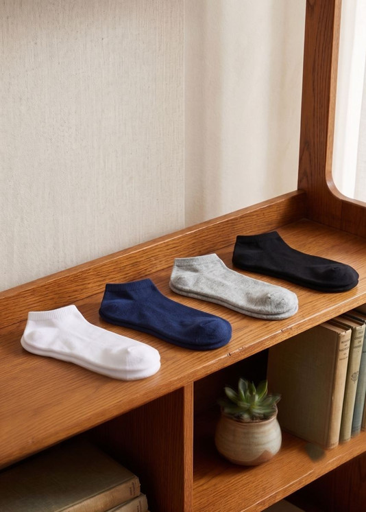 GOLDENLADY  (3 paia) Minicalza unisex in cotone 34UU