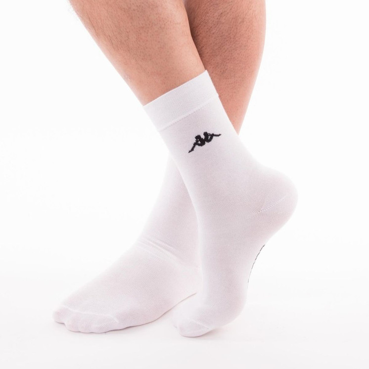 6 Paia Calza Corta Uomo e Donna Kappa K546 in Jersey Cotone. Ideale per lo Sport