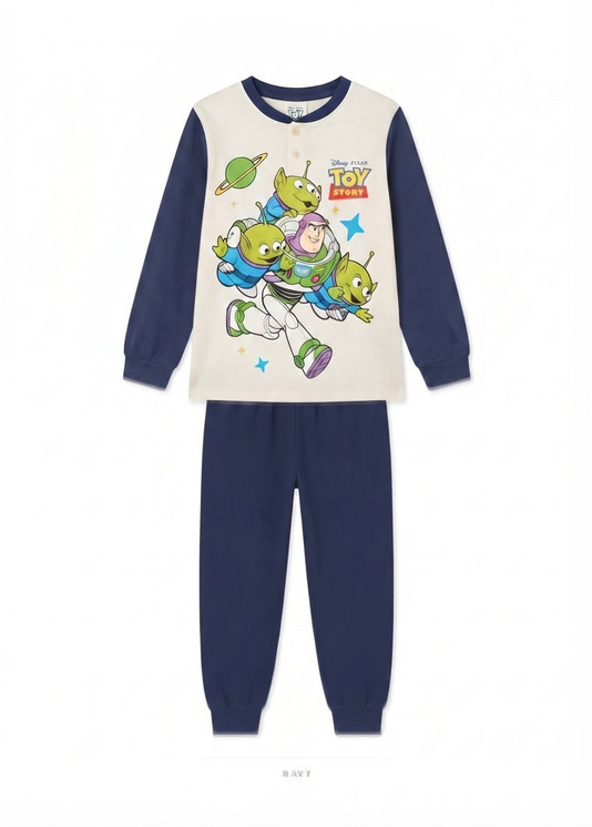TOY STORY Pigiama bambino manica lunga in cotone interlock DY40Z0401 SABOR