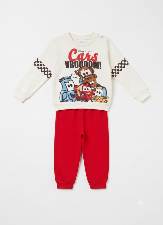 CARS Pigiama neonato manica lunga in cotone interlock DY32P0311 SABOR