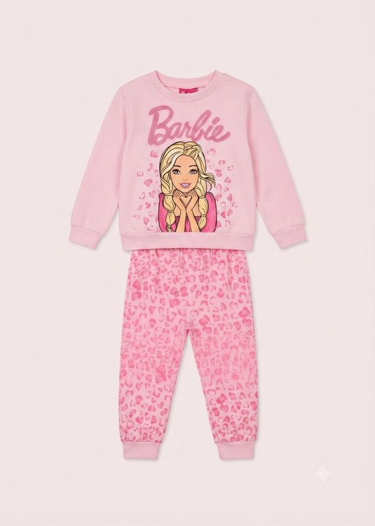 BARBIE Pigiama neonata manica lunga in cotone interlock MT32U0218