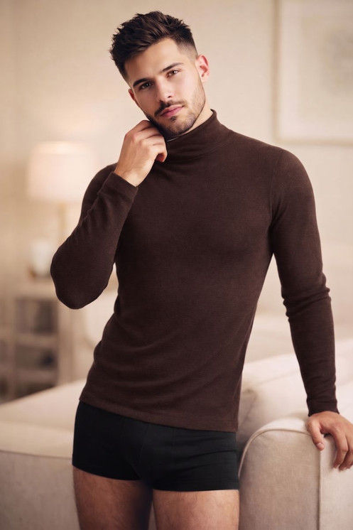 SPERONI Maglia Lupetto uomo in cashmere manica lunga 6513