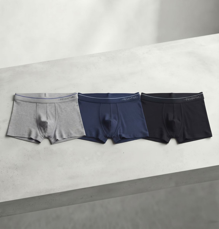 Primintimo (12 pezzi) Boxer Ragazzo in tessuto bielastico Art. JP281