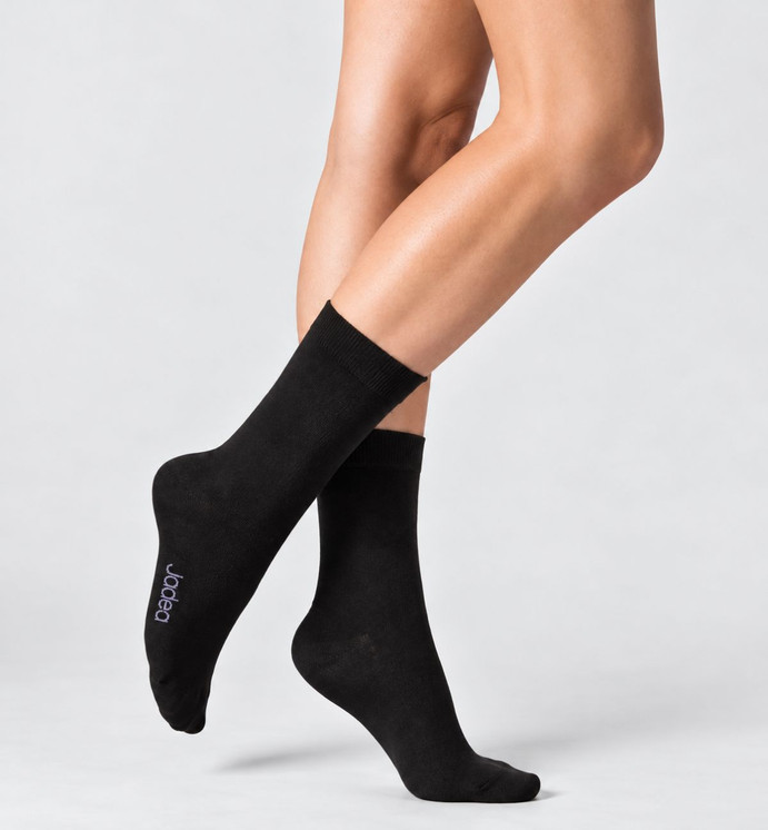 Jadea 6 Paia Calzini Donna con Polsino in Modal JCB202