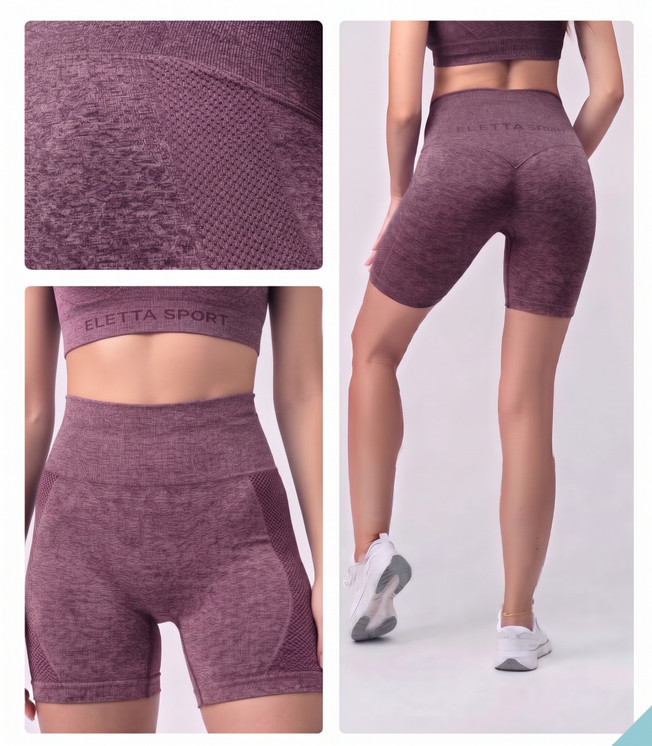 Eletta Milano Biker Donna Push-Up Seamless in Microfibra EL-F221