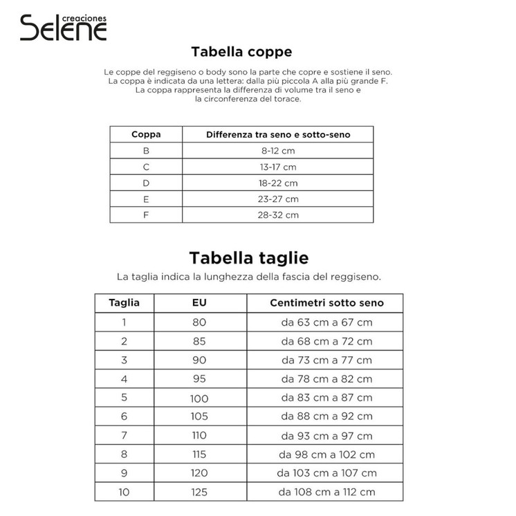 Reggiseno Bustino Sostegno Donna Selene Elena in Tessuto Simplex -Coppa B