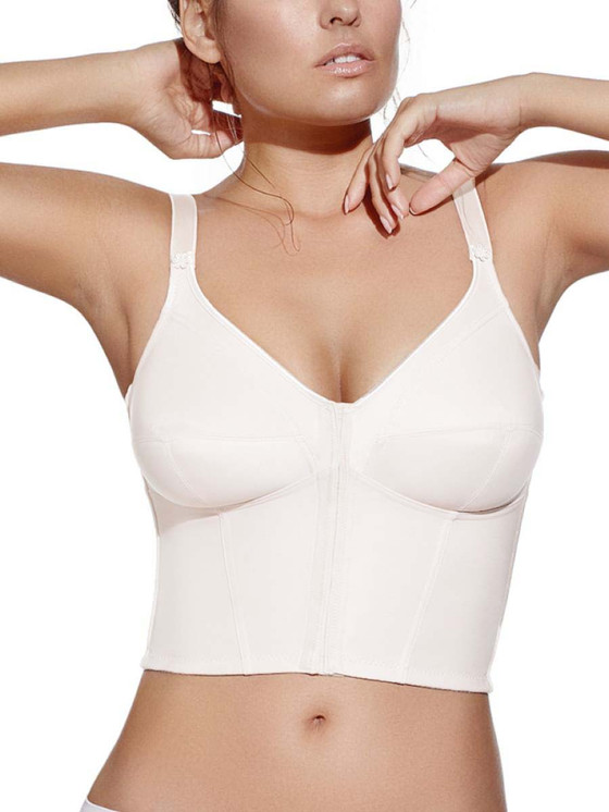 Reggiseno Bustino Donna Selene Leonor Senza Ferretto Apertura Anteriore -Coppa B