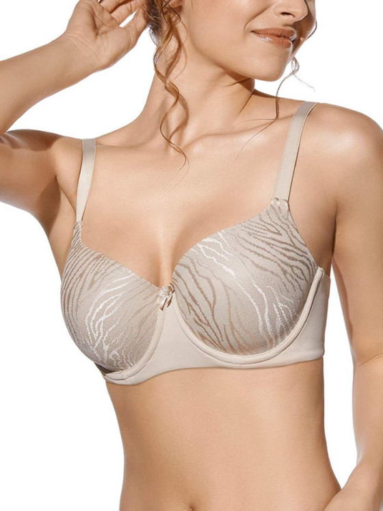 Creaciones Selene Norma Reggiseno Donna con Ferretto e Coppa Preformata (Coppa C-D)