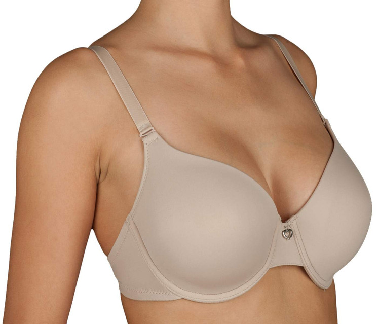 Reggiseno Donna Selene Rosa in Microfibra con Ferretto - Coppa C