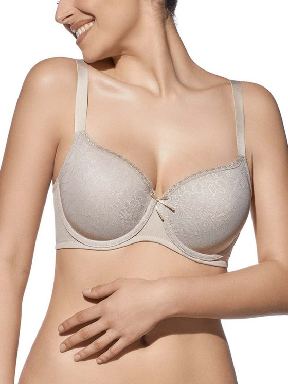 Creaciones Selene Venus Reggiseno Donna con Ferretto e Coppa Preformata (Coppa C)