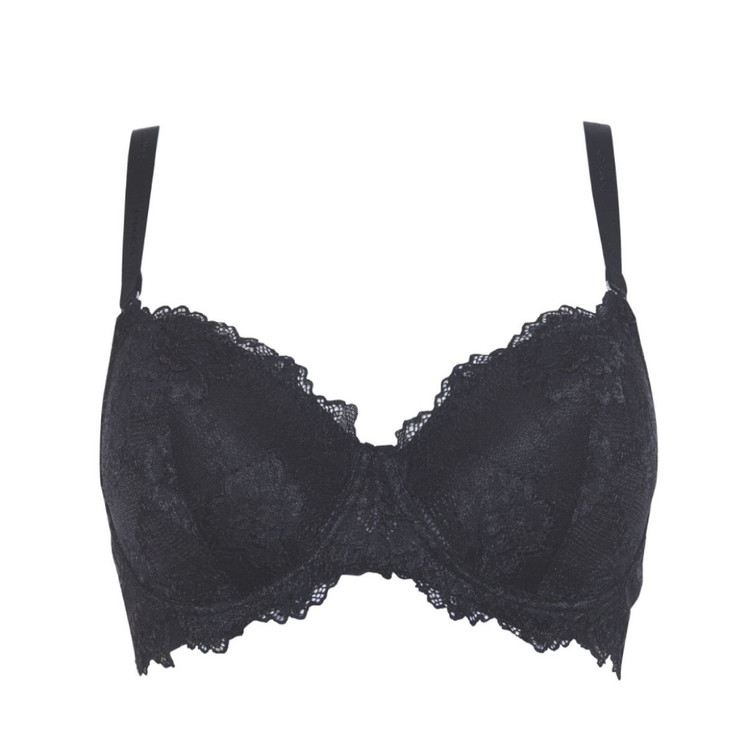 LORMAR Reggiseno Donna Balconcino in Pizzo con Ferretto (Coppa C) Favoloso