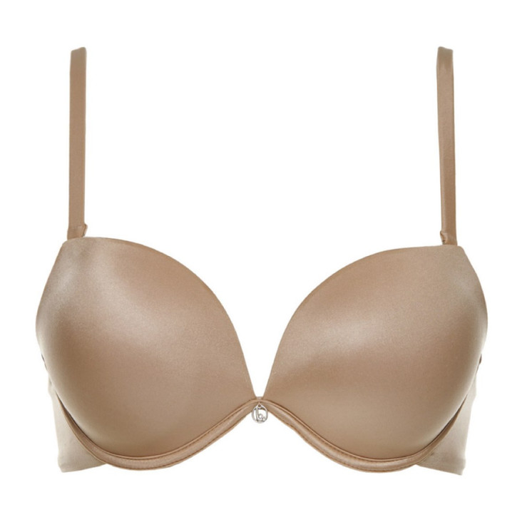 Reggiseno con ferretto Super Pushup +2 in microfibra Double Lormar