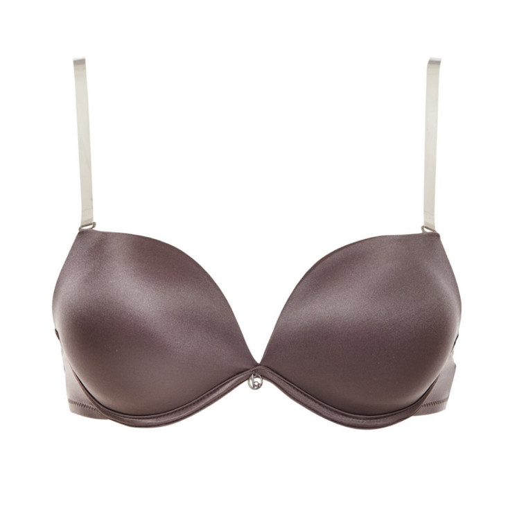 LORMAR Reggiseno Donna Super Push Up Con Ferretto (Coppa B) Double Gloss