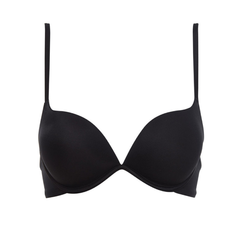 LORMAR Miranda Reggiseno Donna  Push Up con Ferretto spalline regolabili (Coppa B)