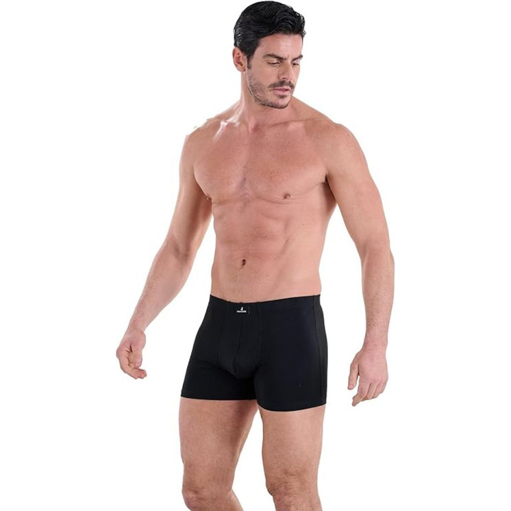 Navigare 573 (6 pezzi) Boxer Uomo in Cotone Elasticizzato con Elastico Interno