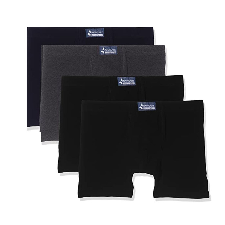 Navigare 573 (6 pezzi) Boxer Uomo in Cotone Elasticizzato con Elastico Interno - Offerta Multipack