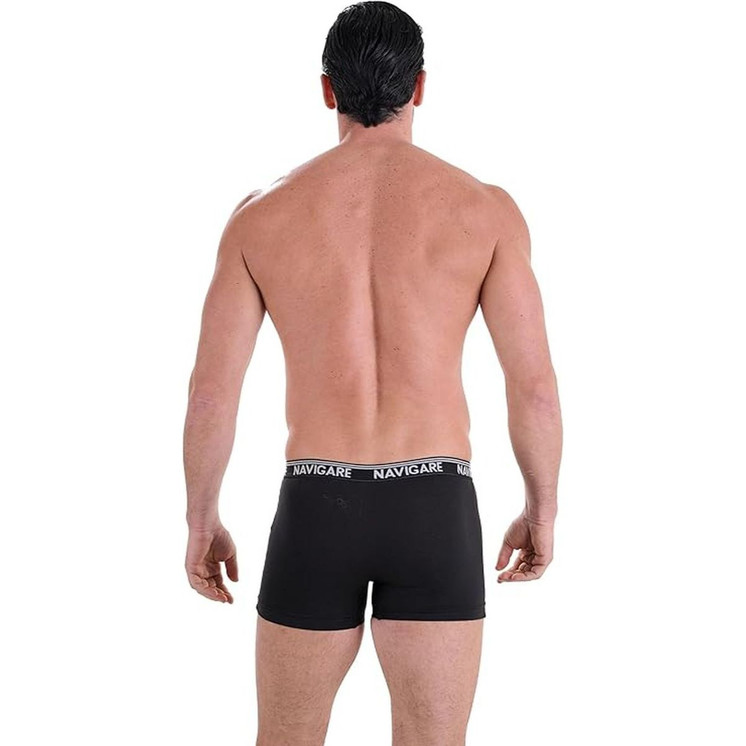 Navigare 573E (6 pezzi) Boxer Uomo Cotone Elasticizzato Elastico Esterno - Offerta Multipack