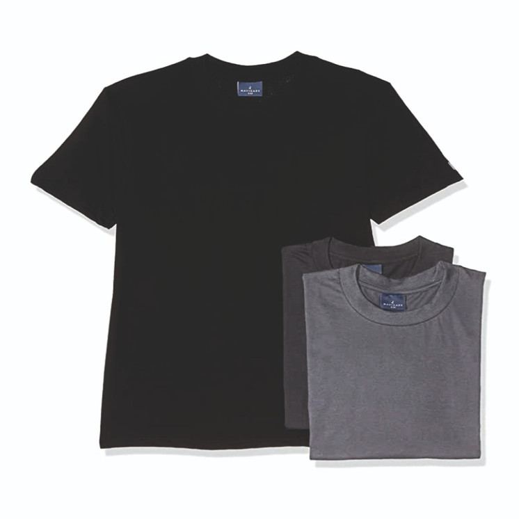 Navigare (3 Pezzi) T-Shirt Uomo Girocollo Mezza Manica in Cotone 513 - Offerta Multipack