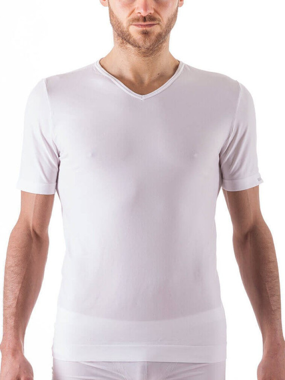 Maglia Uomo Mezza Manica Scollo a V Issimo 251 in Microfibra Elasticizzata