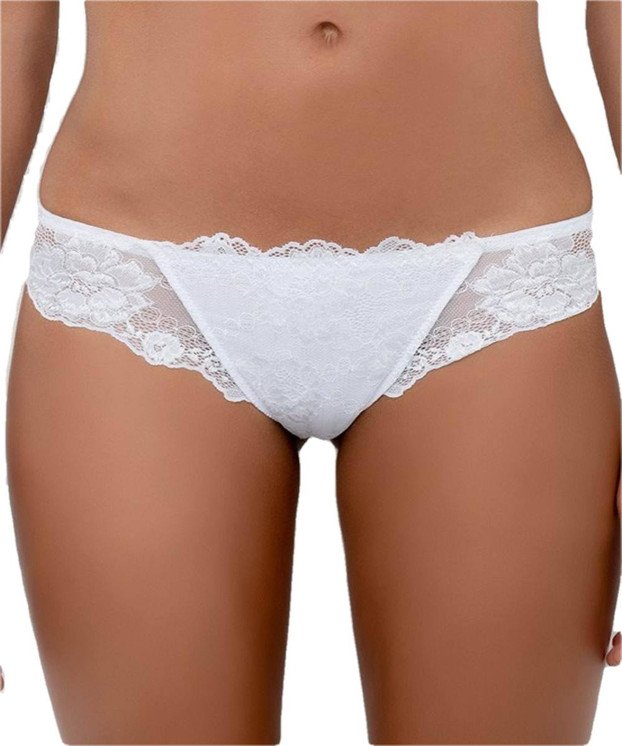 Slip Donna Lormar Perfect Mini in Pizzo con pannello in cotone parte anteriore