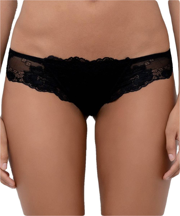 Slip Donna Lormar Perfect Mini in Pizzo con pannello in cotone parte anteriore
