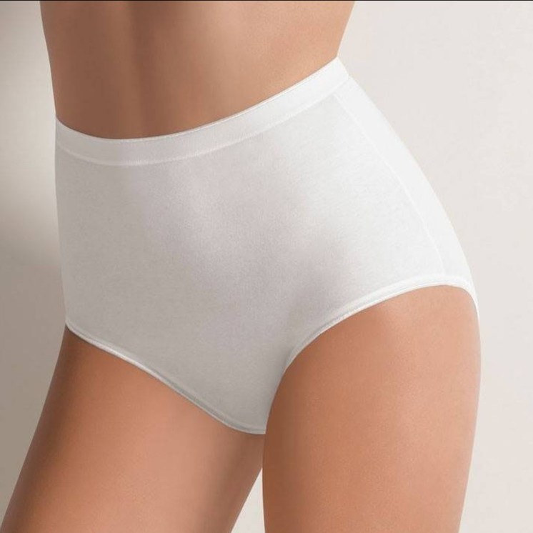 6 Pezzi Slip Donna Maxi in Cotone Bielastico Cotonella 3941