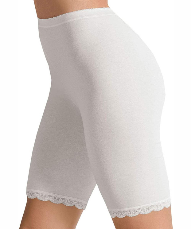 Cotonella (2 pezzi) Long Slip Donna in cotone elasticizzato Cotonella 3163