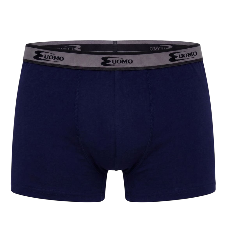 Cotonella 2384 (6 Pezzi) Boxer Uomo con Elastico Esterno in Cotone Bielastico - Offerta Multipack