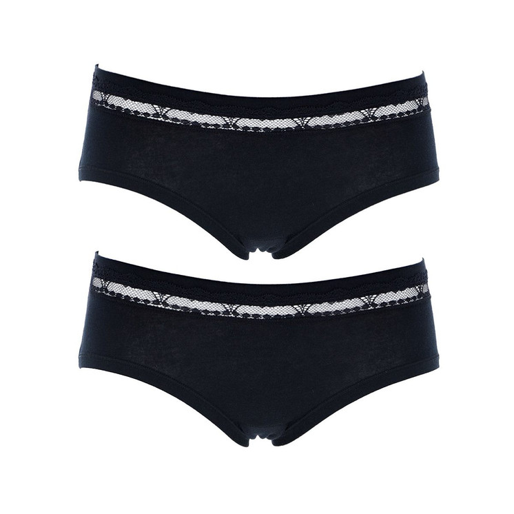 12 Pezzi Slip Donna L'Altra Cotonella GD168 Midi con inserti in pizzo