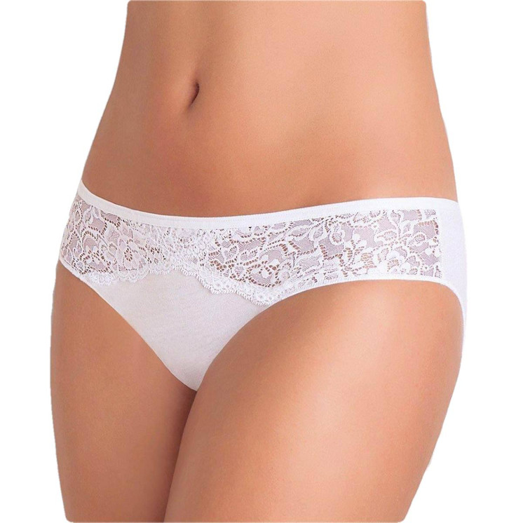 12 Pezzi Slip Donna L'Altra Cotonella GD172 Mini con inserti in pizzo 12 Pezzi Slip Donna L'Altra Cotonella GD172 Mini con inserti in pizzo