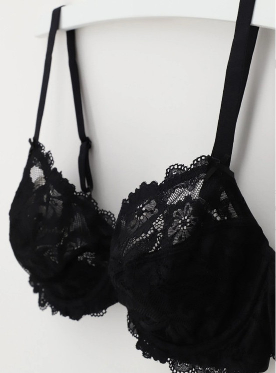 Reggiseno Donna Balconcino Lepel 251 Belseno in Pizzo Con Ferretto - Coppa B - C