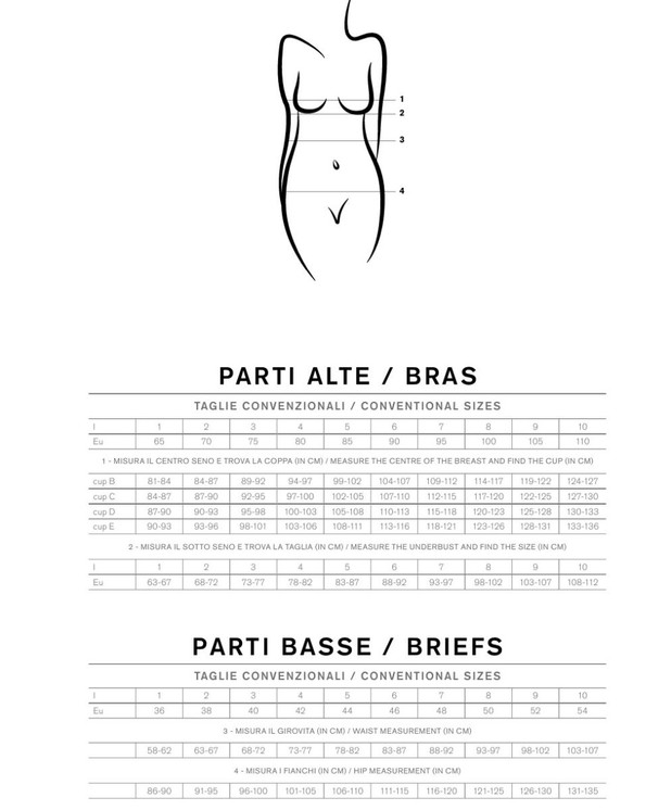 Lepel Rita Reggiseno Senza Ferretto Con Interno Coppa in Cotone