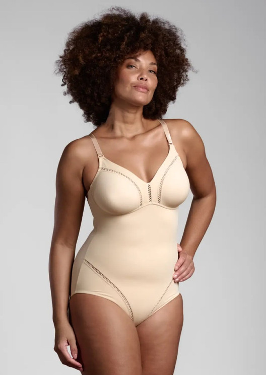 Body Donna Lepel Dafne Senza Ferretto Coppa Liscia e Preformata - Coppa C