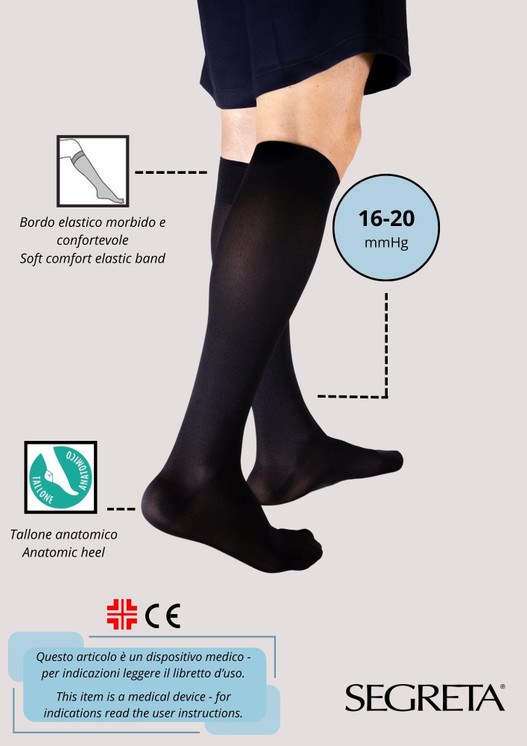 Calze Uomo Repomen Riposante Support medio-forte  16/20 mmHg – 21/27 hPa