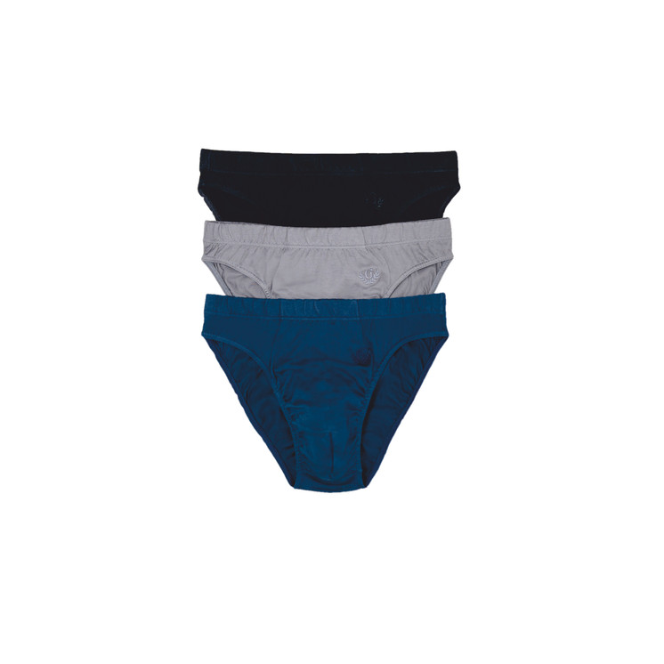 6 Slip Uomo MiniSlip Garda 0761 Fianco Basso Elastico Interno in Filo di Scozia con Ricamo