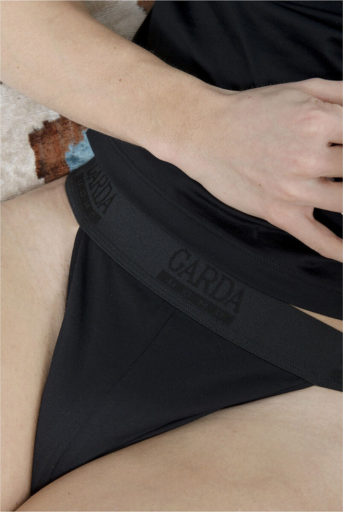 6 Tanga Uomo Garda 950 Elastico Esterno in Cotone Filo di Scozia