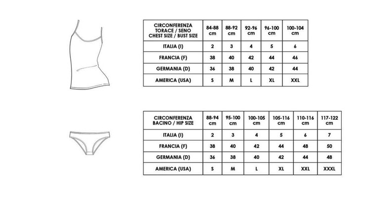 6 Slip Donna Midi Garda 3902 in Cotone Elasticizzato