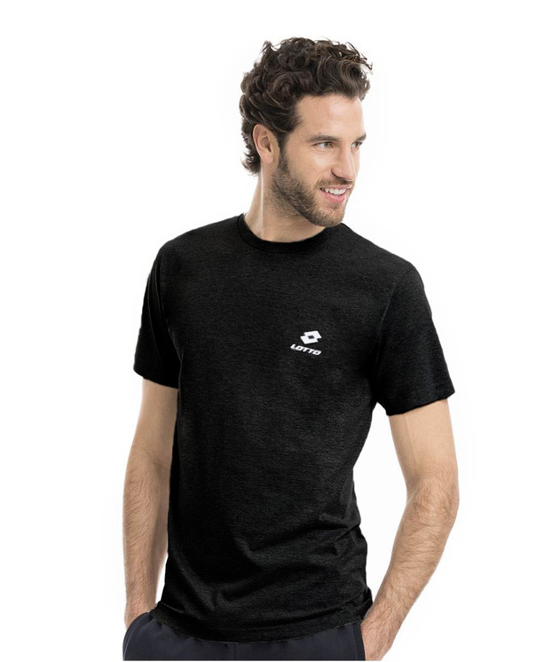 Lotto Shirt Uomo Mezza Manica Sportiva in Cotone Estivo con Logo - Art. LA1100