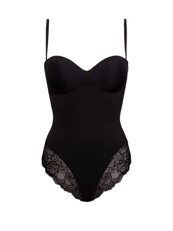 Body Donna Sielei 1978 Con Ferretto in Microfibra e Inserti in Pizzo -Coppa B - C