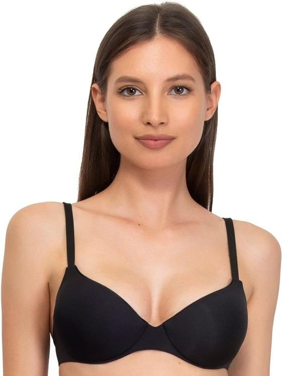Reggiseno  Coppe Imbottite e ferretto Invisibile 1328 Sielei in Microfibra
