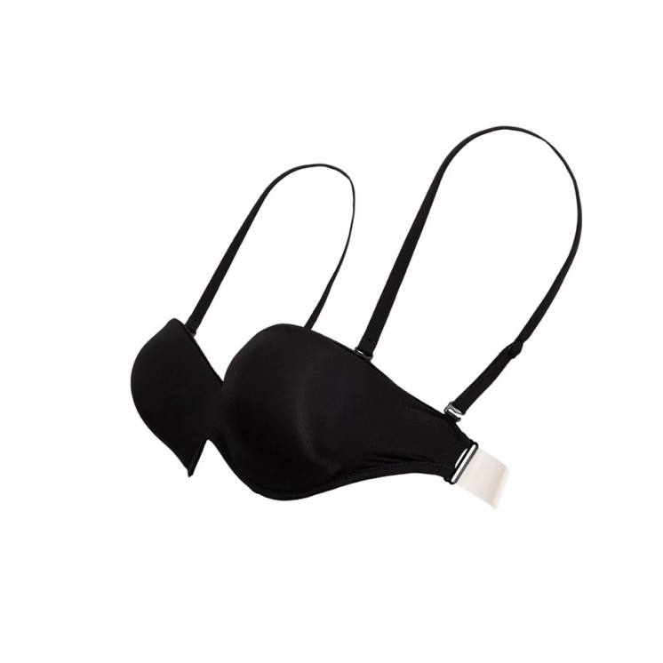 SièLei Reggiseno Fascia Donna in Microfibra Lucida Con Ferretto Coppa B Art. 1570