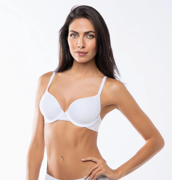 SIèLEI Reggiseno Donna in Microfibra Stretch Con Ferretto Coppa B-C Art.2506