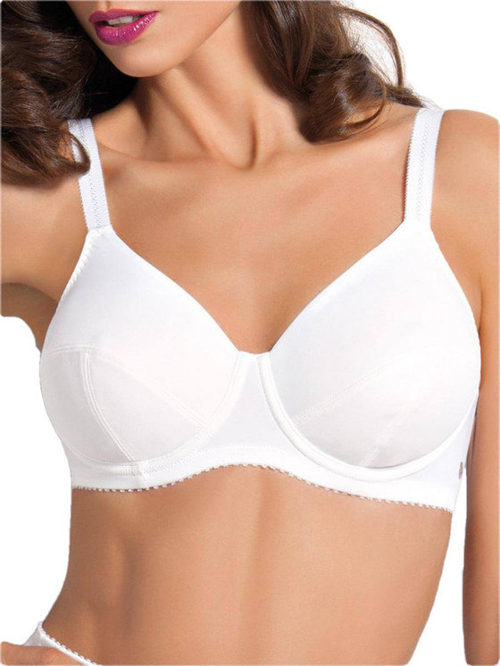 Reggiseno Donna Sielei 962 con Ferretto in Microfibra stretch - Coppa C - D Reggiseno Donna Sielei 962 con Ferretto in Microfibra stretch - Coppa C - D