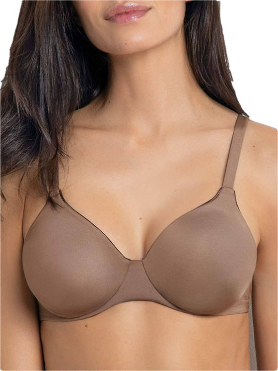 SIèLEI Reggiseno Donna in Microfibra Lucida Con Ferretto Coppa B-C Art. 1662