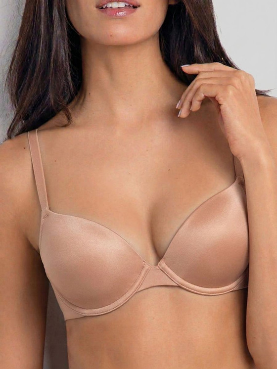 Sielei Reggiseno Donna con ferretto Coppa B in Microfibra Stretch Lucida 1344