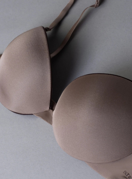 SIèLEI Reggiseno Donna con ferretto in Microfibra Stretch Lucida Coppa B Art. 1344