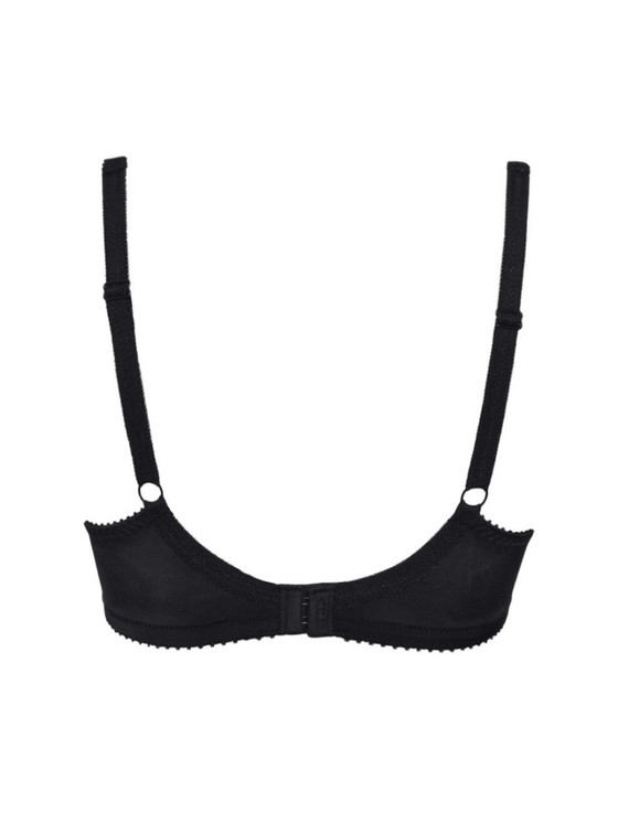 Reggiseno Donna Sielei 940 Senza ferretto in Microfibra con pizzo - Coppa C Reggiseno Donna Sielei 940 Senza ferretto in Microfibra con pizzo - Coppa C