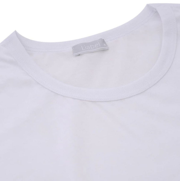 3 Pezzi Maglia Uomo Liabel 03050 23 Mezza Manica Girocollo in filo di scozia